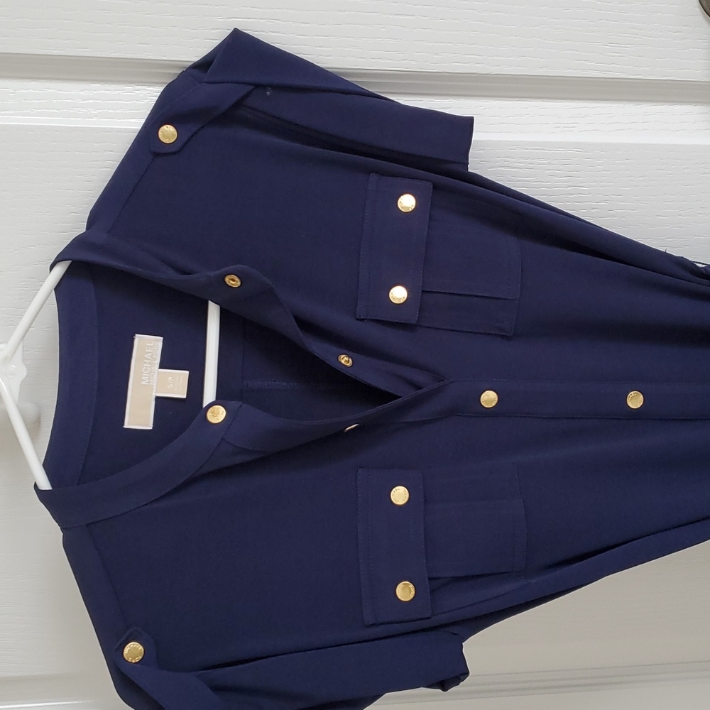 Navy blue Michael Kors dress